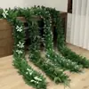Coronas Navideñas de Enredadera en Stock Transfronterizas, Decoraciones de Enredadera Artificiales, Decoraciones para Lugares de Hotel, Varias Especificaciones