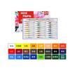 Meibang 12ml Pigmento Acrílico 12 Colores 24 Colores En Caja Set para Principiantes Material para Grafiti Infantil Textil Bingthin
