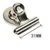 Portatarjetas de Almacén Clip Magnético Letrero para Estante Tarjeta de Identificación de Inventario Imán Fuerte Clip Magnético Metálico para Tickets