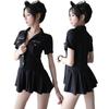 Uniforme sexy de policial com mais de 200kg uniforme de comissária de bordo terno profissional fantasia de role-playing para boate lingerie sexy