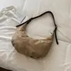Bolsa de Ombro Simples Fosca Vintage para Mulheres 2026 Novo Modelo Grande Capacidade Fashionável Casual de Alto Valor Bolsa de Ombro Único Transversal