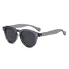 Gafas de Sol Retro Naranja Estilo Nuevo 2025 para Mujer Gafas de Moda Transfronterizas Europeas y Americanas Gafas de Sol Redondas Japonesas con Sentido Avanzado para Hombre