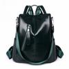 Mochila antifurto feminina, nova moda primavera e verão 2023, estilo coreano, fácil de combinar, mochila de couro macio de grande capacidade, bolsa de viagem da moda