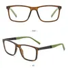 Gafas de Sol al por Mayor Modelo Nuevo Tr90 Transfronterizas, Monturas Cuadradas Retro de Ancho Estrecho, Se Pueden Montar con Lentes Graduados