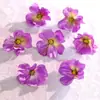 Flores Artificiales de Venta Caliente Transfronteriza, Cabezas de Flor de Gerbera para Zapatos, Sombreros de Flores, Pasadores para el Cabello DIY, Tocados de Minorías Étnicas con Pasadores
