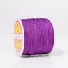 Producción de muestras personalizable OEM No. Hilo de jade 72 50 metros Hilo tejido a mano para manualidades Número de color teñido Material de hilo para abalorios