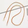 Correa de Bolso de Venta Caliente Cadena de Cuero Cruzada Accesorios de Bolso de Verano Correa de Hombro DIY Cordón para Teléfono Móvil Cadena Pequeña Fragante para Teléfono Móvil
