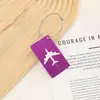 Etiqueta de Equipaje, Tarjeta de Embarque, Etiqueta de Equipaje de Aleación de Aluminio, Tarjeta de Información de Equipaje Facturado, Elevador de Equipaje Facturado Creativo, Etiqueta de Equipaje Facturado, Etiqueta de Avión