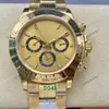 Reloj para Hombre Rolex Daytona Serie 40mm Multifuncional Cronógrafo Incrustado de Diamantes Mecánico Totalmente Automático Aliexpress