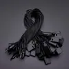 Cuerda para etiqueta de ropa equipaje enchufe único grano colgante cuerda colgante cuadrada blanca cuerda colgante mano usar cuerda al por mayor en stock