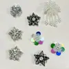 Novos Patches de Tecido em Forma de Estrela com Strass, Patches de Estrela de Cinco Pontas Grandes e Pequenos, Patches Decorativos Infantis Feitos à Mão com Miçangas, Acessórios para Roupas