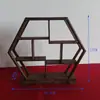 Nuevo Soporte de Exhibición de Mesa de Postres Estilo Chino Mesa de Exhibición Vintage para Descanso de Negocios Mesa de Postres para Ceremonia de Boda