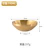 Bol Coreano de Acero Inoxidable 304 para Fideos Fríos, Bol Dorado, Bol para Ensalada de Frutas, Bol Comercial para Fideos Caracol, Bol para Fideos Instantáneos, Bol para Bibimbap