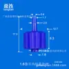 Conector Luer de Polipropileno Plástico Resistente a Altas Temperaturas Empaque de Doble Capa Conector Luer de Espiga Roscada Doble Interna y Externa
