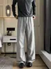 Outono 2026 Novo Estilo Old Money Calça de Padrão Espinha de Peixe M-5XL HK261002-Especial P33