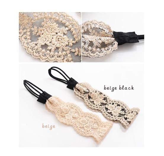 金丝刺绣蕾丝花边效果图1