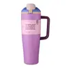 Taza de Fruta Owala de Acero Inoxidable 304 Transfronteriza 40oz Gran Capacidad Asa Taza de Hielo Portátil para Coche Taza de Coche