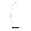 Cabide de Chão Multifuncional Estilo Cream de Luxo Leve para Casa, Rack de Armazenamento Simples para Quarto, Cabide de Roupas para Quarto