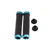 Juego de Manillar Redondo para Bicicleta Manillar de Bicicleta de Montaña Manillar Volador de Aleación de Aluminio con Bloqueo Manillar de Goma Equipo para Ciclismo Juego de Manillar