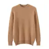 Suéter de Lana para Hombre Baicai Rong Otoño/Invierno Nuevo Cuello Redondo Pulóver Holgado Engrosado Cómodo Capa Base