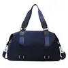 Bolsa de yoga con logo imprimible para mujer, bolsa deportiva portátil para entrenamiento, bolsa de equipaje con separación de seco y húmedo, bolsa para natación y fitness, bolsa de viaje