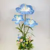 Flores grandes de arte en papel para accesorios de fotografía, decoración de escenas con flores artificiales, flores falsas para exhibición y decoración de centros comerciales