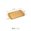 Plato rectangular de acero inoxidable estilo coreano comercial plato plano dorado plato plano poco profundo plato para snacks plato para snacks logo personalizado