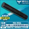 Tornillo de barra dentada galvanizado de acero al carbono, tornillo negro de alta resistencia de grado 8.8, tornillo de diente completo de 3 metros, venta al por mayor de fábrica M4/M5