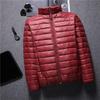 Roupas Acolchoadas de Algodão com Capuz para Homem Outono e Inverno Moda Versátil Aconchegante Espessado Acolchoado de Algodão à Prova de Vento Tamanho Grande Jaqueta Acolchoada de Penugem Jaqueta Acolchoada de Algodão