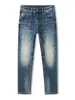 Ropa de Hombre Fengshe / Nueva Colección Primavera y Otoño 2026 Estilo Americano Versátil de Alta Calidad Jeans Rectos Ajustados
