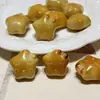 Carvão de fruta marfim torrado estrela de cinco pontas expressão certa texto brincar acessórios acessórios DIY atacado