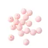 Cuentas Redondas Macaron Color Mate Esmerilado Acrílicas de 6-10mm para Cadena de Teléfono Móvil DIY, Pulsera, Joyería con Cuentas, Accesorios