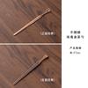 Pá de Chá Metálica Estilo Chinês Vintage para Uso Doméstico, Conjunto de Seis Peças para Acessórios de Chá, Colher de Chá, Porta-Chá, Criativo e Simples