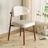 Silla de Hierro Forjado Nórdico Silla de Comedor Práctica Hogar Moderno Simple Celebridad de Internet Hotel Restaurante Silla con Respaldo Tapizado de Lujo Ligero