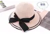 Sombrero de Paja de Ala Ancha para Mujer, Protección Solar para Vacaciones de Verano, Sombrilla para Viajes a la Playa, Sombrero de Pescador tipo Cúpula, Casual y Versátil