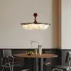 Luz de Teto para Quarto Flor de Tecido Criativa Formato Esférico Proteção Ocular Espectral Completa Através de Arco Quarto Infantil Quarto Principal Sala de Estudo Luz Ferro