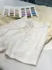 Shorts Brancos Largos Finos Super Estilosos de Verão para Mulheres, Linho 2026 Tendência Reta Casual de Comprimento Médio
