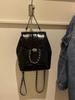 Mochila Pequeña Coreana de Otoño e Invierno Bolso de Hombro con Cadena Bloguero Ins Estudiante Bolso de Hombro Individual de Cuero Encerado Bolso Escolar Nuevo Modelo 2024