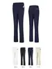 Pantalones de Golf Pgm Primavera y Verano Ajuste Delgado Casual Versátil Impermeables Largos Bolsillo con Cremallera Elásticos Pantalones de Boca Ancha
