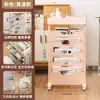 Estante Organizador Multifuncional para Escritorio con Ruedas Desmontables Artefacto de Almacenamiento de Libros para Estudiantes en el Aula Estantería de Escritorio