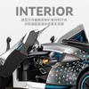 Coche a 1:24 Modelos de coche Mercedes-Benz AMG ONE de aleación, coche deportivo, sonido y luz de simulación, juguete de retroceso, adornos, venta al por mayor
