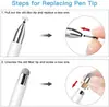 Lápiz Táctil Universal para Pantalla de Tableta Lápiz Estilete 2 en 1 para IPhone IPad Tableta Lápiz Táctil Capacitivo para Teléfono Samsung Android