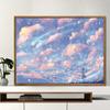 Paisaje DIY pintura al óleo digital planta pintura pintada a mano flor pintura decorativa pintada a mano pintura al óleo de pared relleno LY