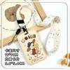 Cubierta Deslizante para Estudiante Cubierta de Tarjeta ABS Cachorro de Dibujos Animados Autobús Metro Cubierta Protectora para Tarjeta Venta al por Mayor Cubierta Protectora para Tarjeta de Foto de Ídolo