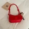 Textura Tejida Retro Textura de Moda de Nicho Bolso Sencillo Tipo Empanada Nuevo Estilo Otoño 2026 Bolso de Hombro para Mujer