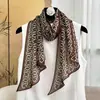 Primavera 2026 Nuevo Chifón de Seda Cinta Moda Lujo Ligero Seda de Morera Diagonal Bufanda Chal de Viaje para Mujer Accesorio