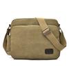 2026 Nuevo Modelo de Exportación Bolso Cruzado Sencillo de Lona para Hombre Bolso Pequeño Multifuncional Casual para Viaje iPad de Moda