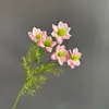 Grama Artificial de Sementes Pretas com 5 Cabeças, Flores Artificiais para Decoração, Arranjos Florais Frescos, Flores para Decoração de Casa, Buquê para Fotografia de Casamento, Grama de Sementes Pretas