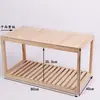 Soporte para Acuario y Soporte para Flores de Madera Maciza Integrado, Combinación de Piso Alto-Bajo para Sala de Estar, Base para Acuario con Estante de Almacenamiento Multicapa de Carga