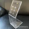 Soporte de Exhibición de Fichas de Acrílico de Alta Transparencia al por Mayor Soporte de Exhibición de Productos para Exposiciones Iluminado con LED Plataforma de Exhibición con Fresado e Impresión